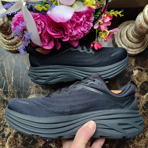 Hoka One Bondi 8 Comfort/Athletic Medical Field Shoes Size 9 4E Extra Wide Men - Picture 3 of 12